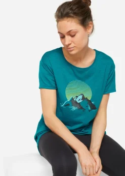Online Camiseta deportiva de material de secado rápido (2 unidades) Mujer Ropa Para El Aire Libre|Ropa Deportiva