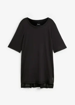 Discount Camiseta deportiva larga con malla, de secado rápido Mujer Ropa Deportiva|Camisetas