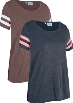 Clearance Camiseta deportiva ligera (2 unidades) Mujer Ropa Deportiva|Camisetas