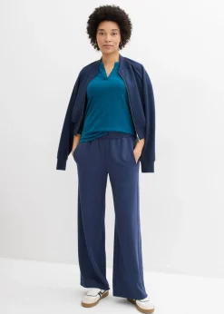 Outlet Camiseta henley hasta la cadera Mujer Básicos|Camisetas