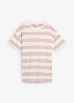 Best Camiseta holgada de algodón orgánico puro Mujer Básicos|Camisetas