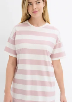 Best Camiseta holgada de algodón orgánico puro Mujer Básicos|Camisetas