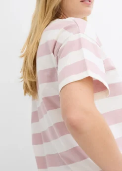 Best Camiseta holgada de algodón orgánico puro Mujer Básicos|Camisetas
