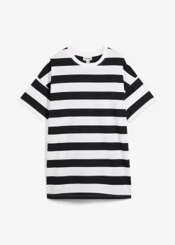 Clearance Camiseta holgada de algodón orgánico puro Mujer Básicos|Camisetas