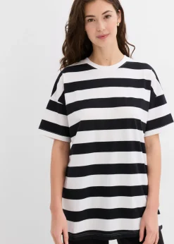Clearance Camiseta holgada de algodón orgánico puro Mujer Básicos|Camisetas