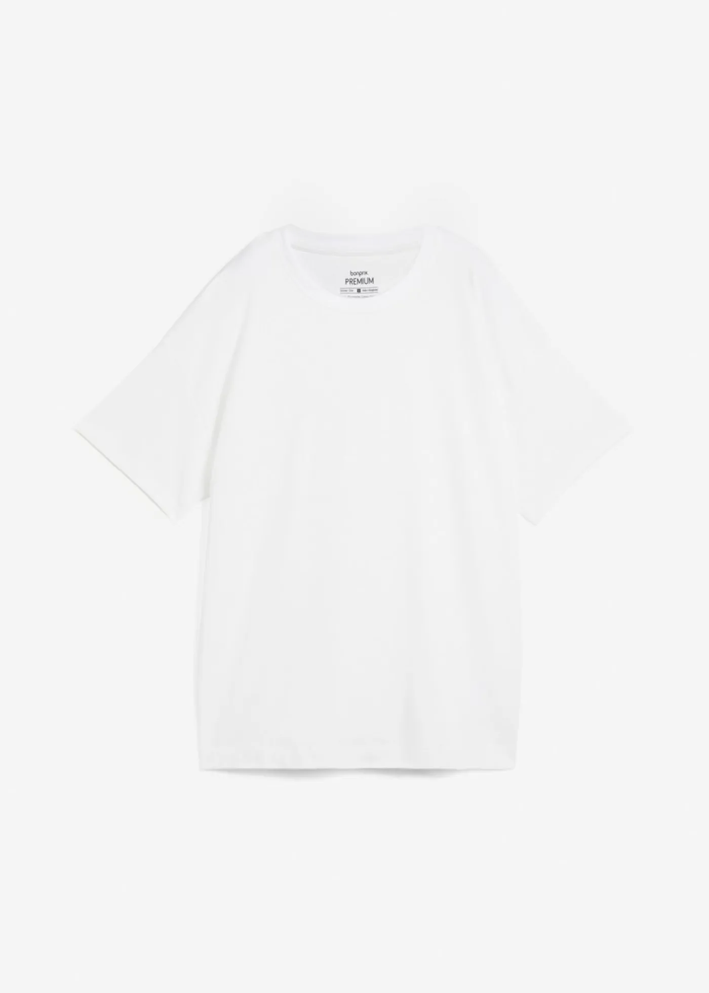 Sale Camiseta holgada de algodón orgánico puro Mujer Básicos|Camisetas