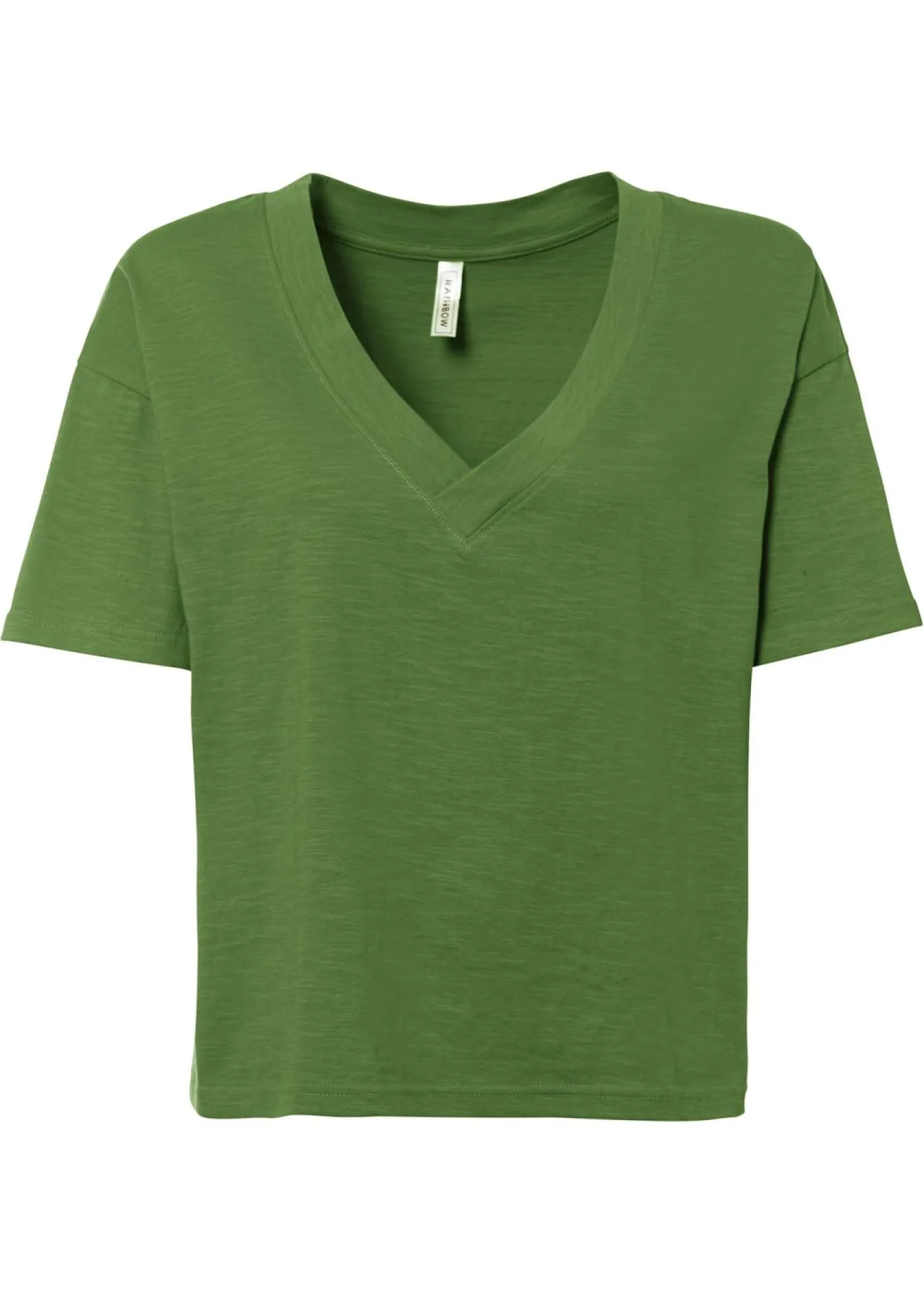 New Camiseta holgada de algodón orgánico puro Mujer Camisetas