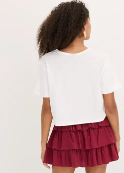 Sale Camiseta holgada de algodón orgánico puro Mujer Camisetas