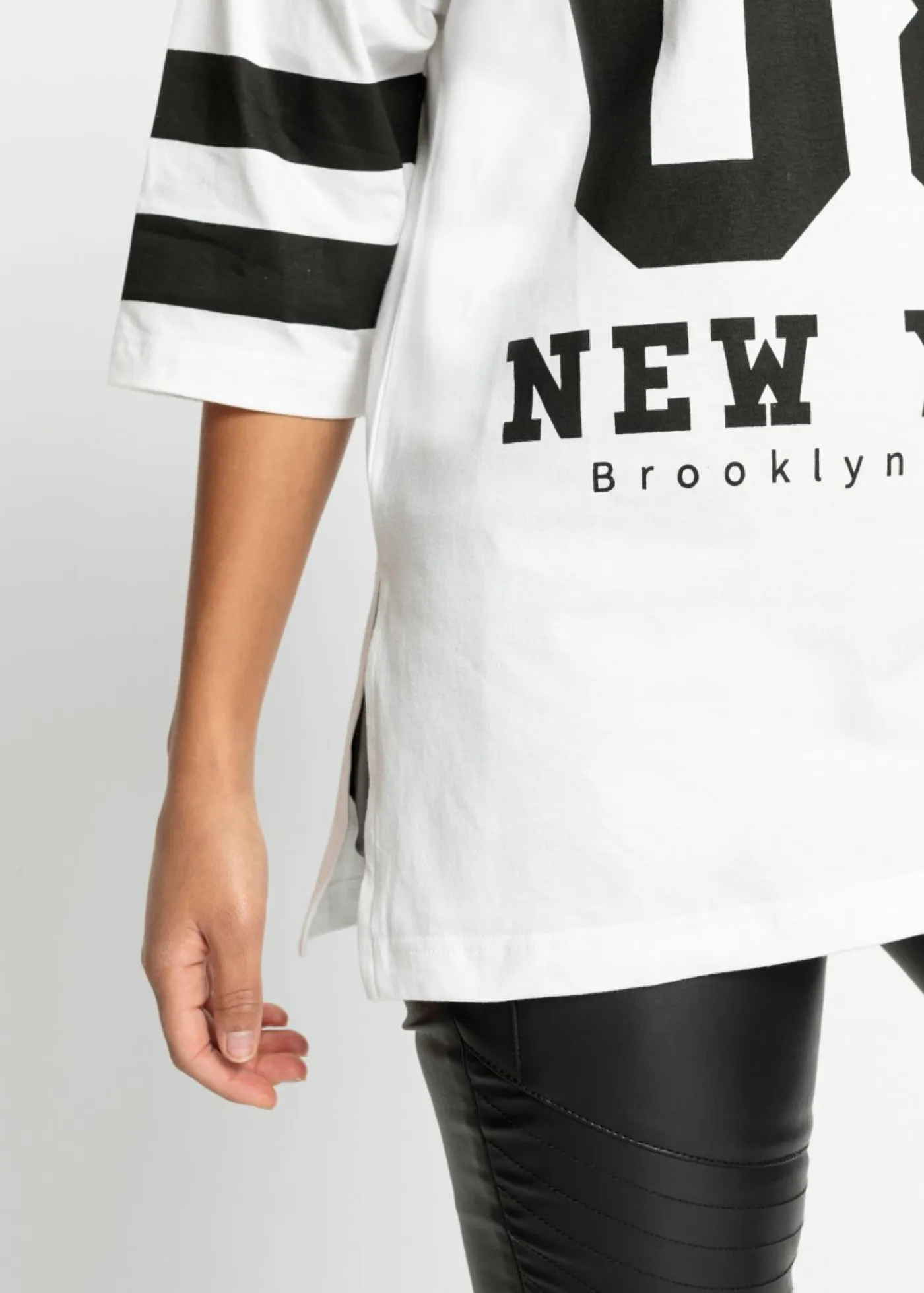 Sale Camiseta holgada de algodón orgánico puro Mujer Camisetas