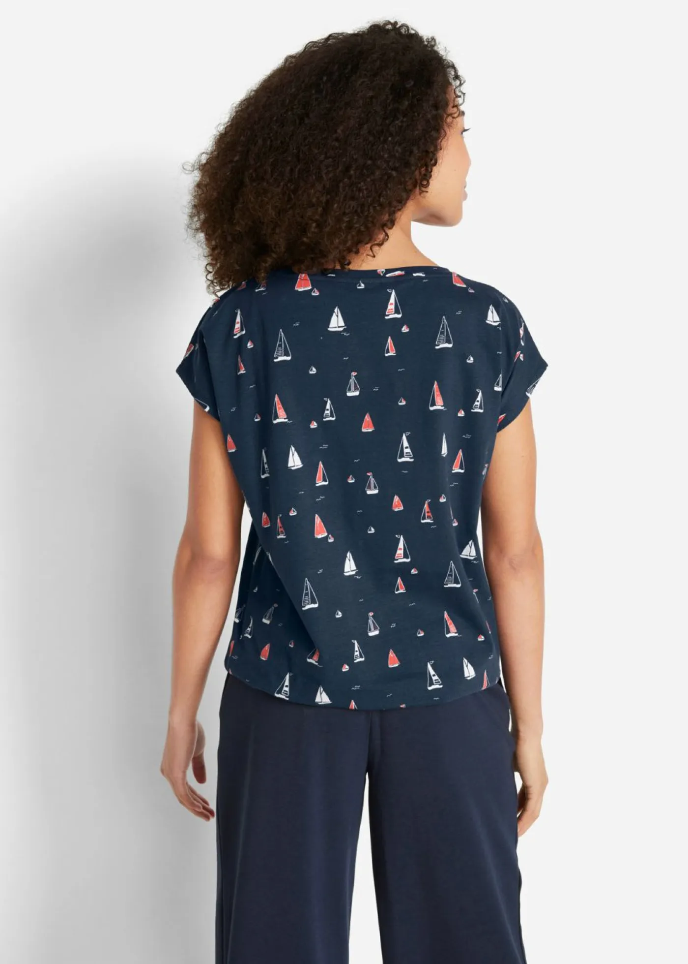 Best Camiseta holgada de manga corta Mujer Camisetas