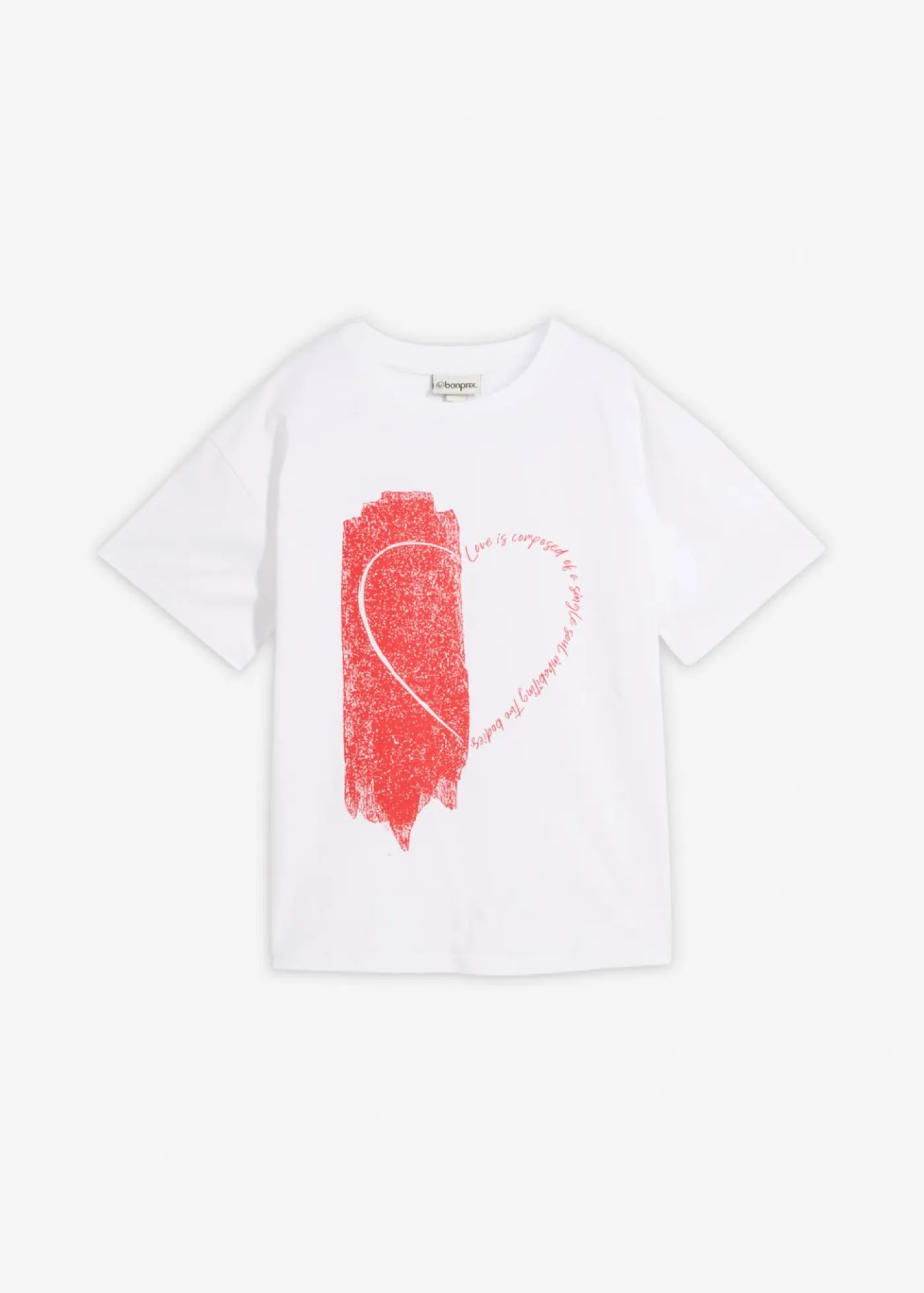 Discount Camiseta holgada de mezcla de algodón orgánico elástico Mujer Camisetas
