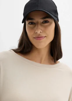 Online Camiseta holgada de mezcla fluida de viscosa y elastano Mujer Camisetas