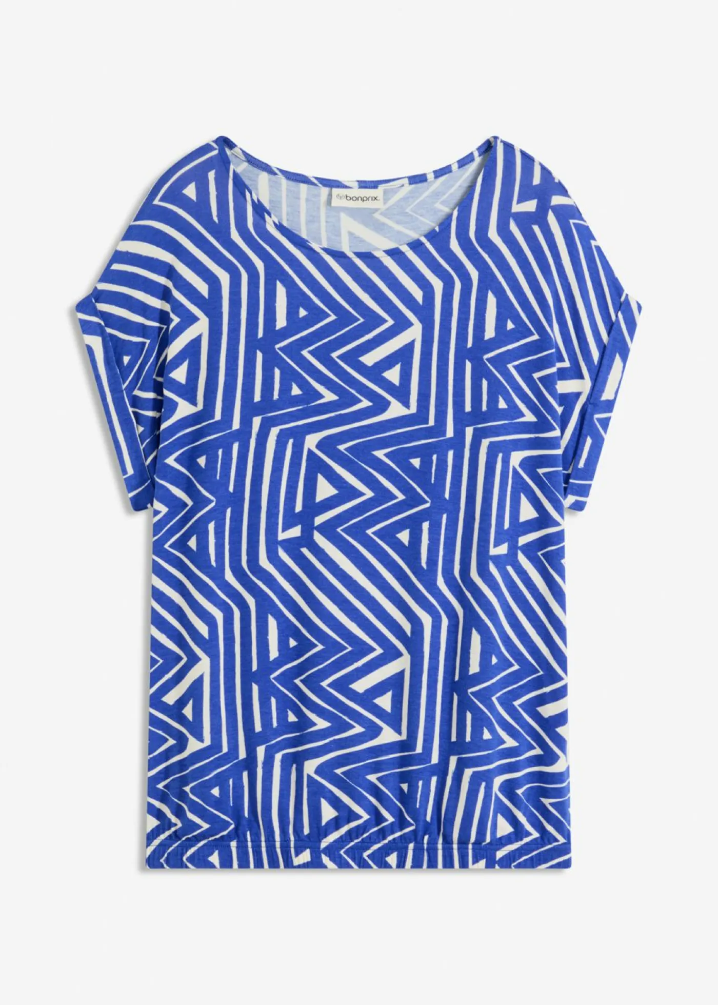 Best Camiseta holgada de mezcla de viscosa fluida Mujer Camisetas