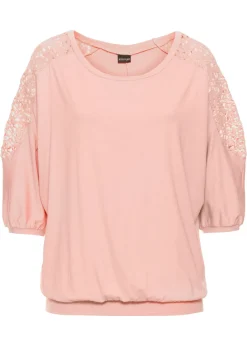 Online Camiseta holgada de mezcla de viscosa Mujer Camisetas