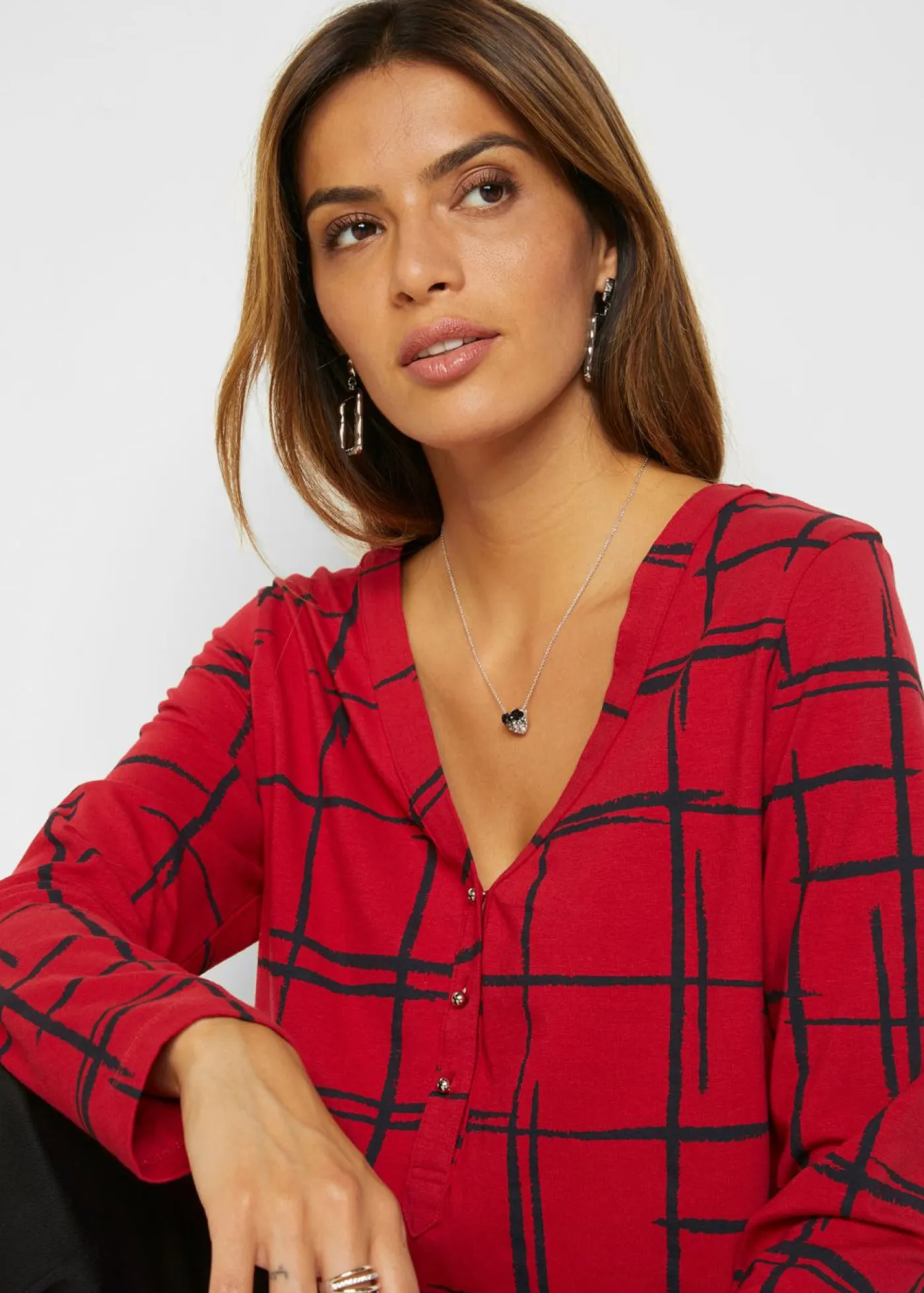 Sale Camiseta larga Mujer Camisetas