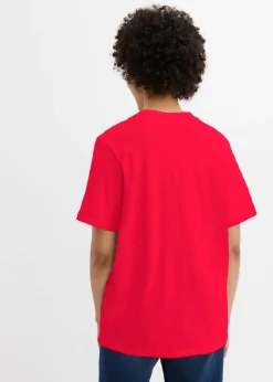 Sale Camiseta larga ancha con cuello en V, manga corta (5 unidades) Mujer Básicos|Camisetas