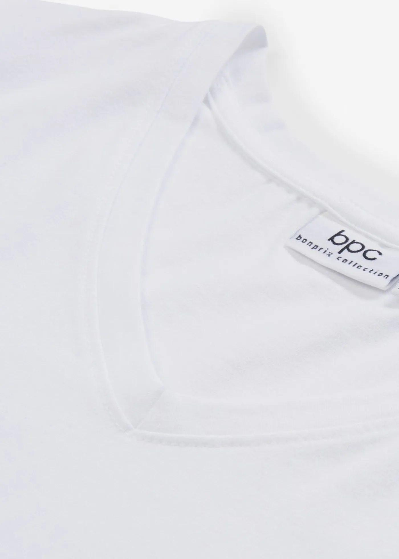 Sale Camiseta larga con escote en V (2 unidades) Mujer Básicos|Camisetas