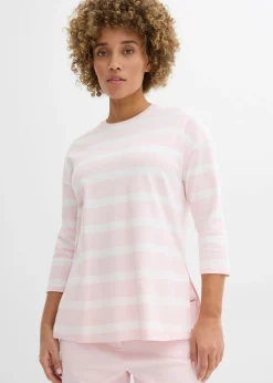 Best Camiseta larga de algodón orgánico pesado Mujer Camisetas|Novedades