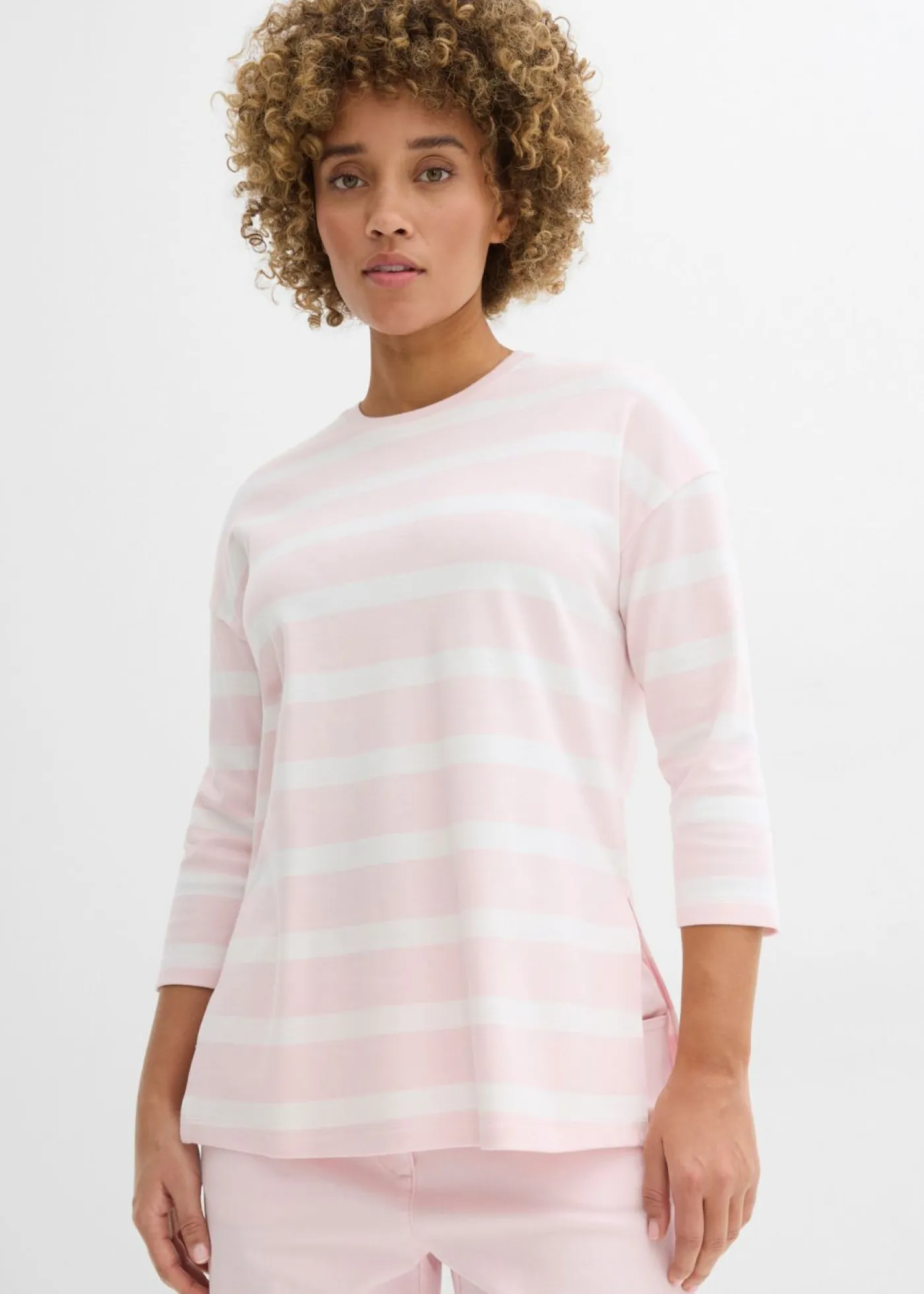 Best Camiseta larga de algodón orgánico pesado Mujer Camisetas|Novedades