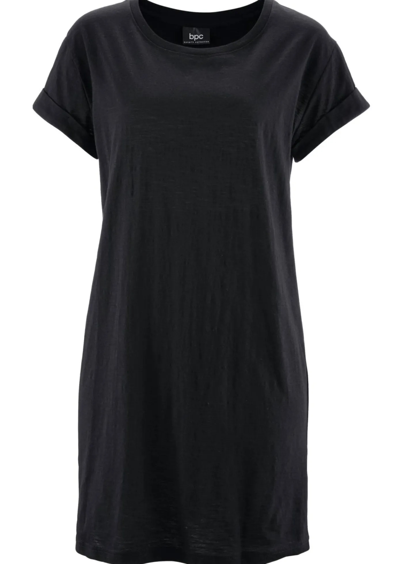 Hot Camiseta larga de algodón puro Mujer Básicos|Camisetas