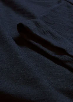 Online Camiseta larga de algodón puro Mujer Básicos|Camisetas