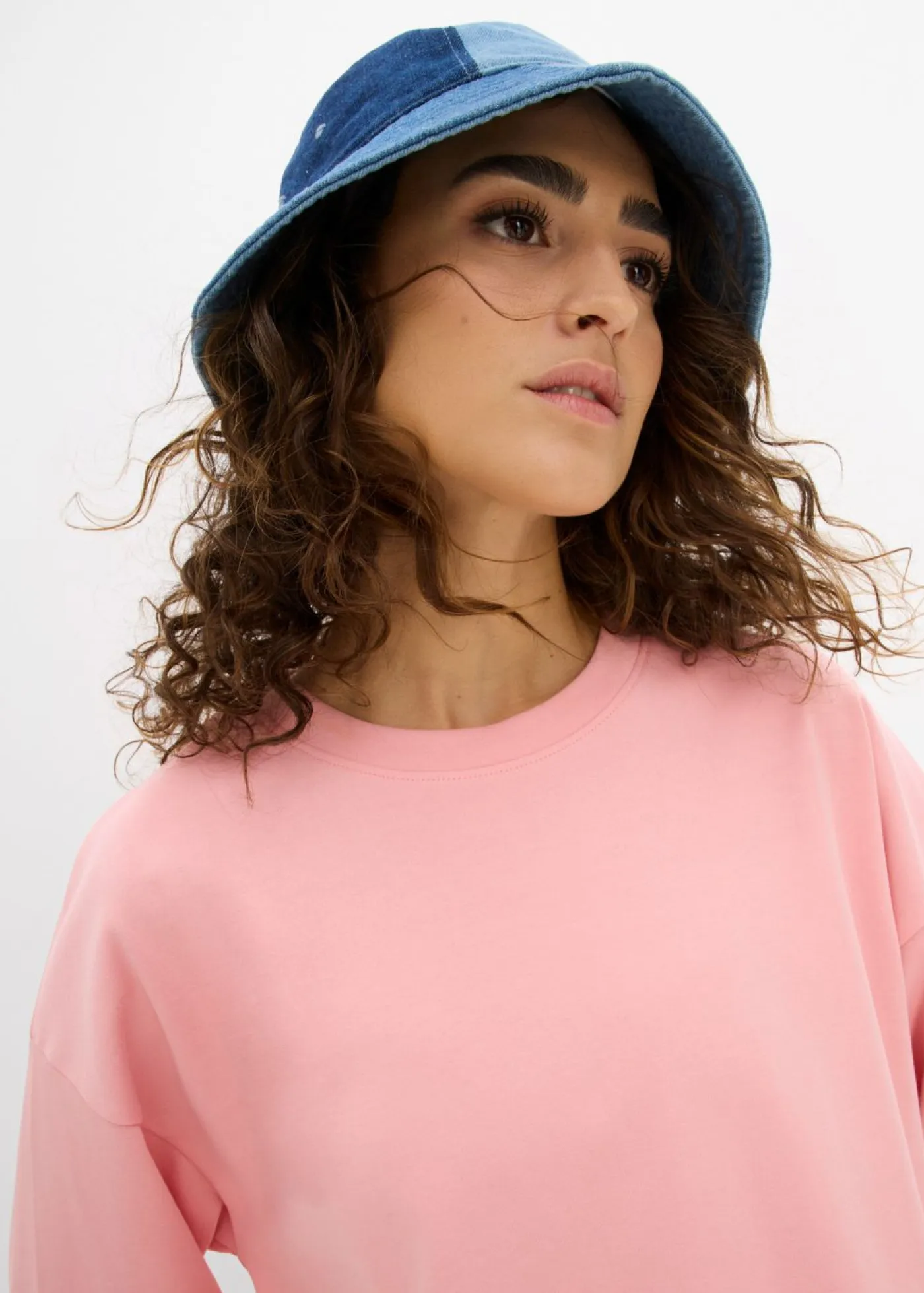 Outlet Camiseta larga de interlock Mujer Conjuntos De Ropa|Camisetas
