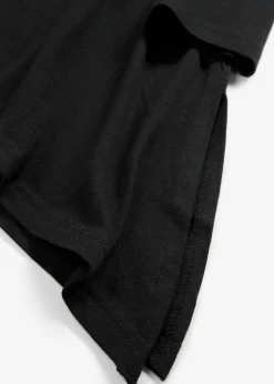 Outlet Camiseta larga de mezcla de viscosa y algodón Mujer Camisetas|Novedades