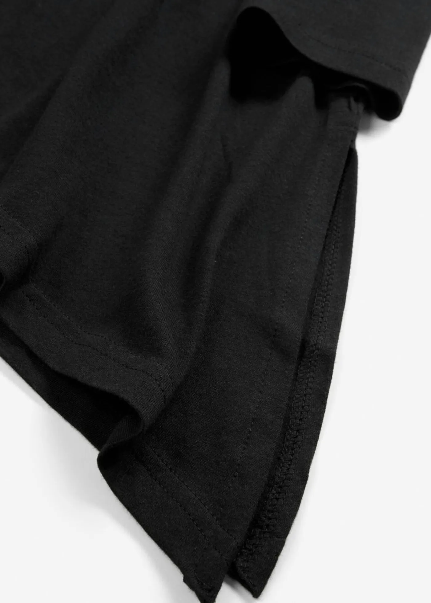 Outlet Camiseta larga de mezcla de viscosa y algodón Mujer Camisetas|Novedades