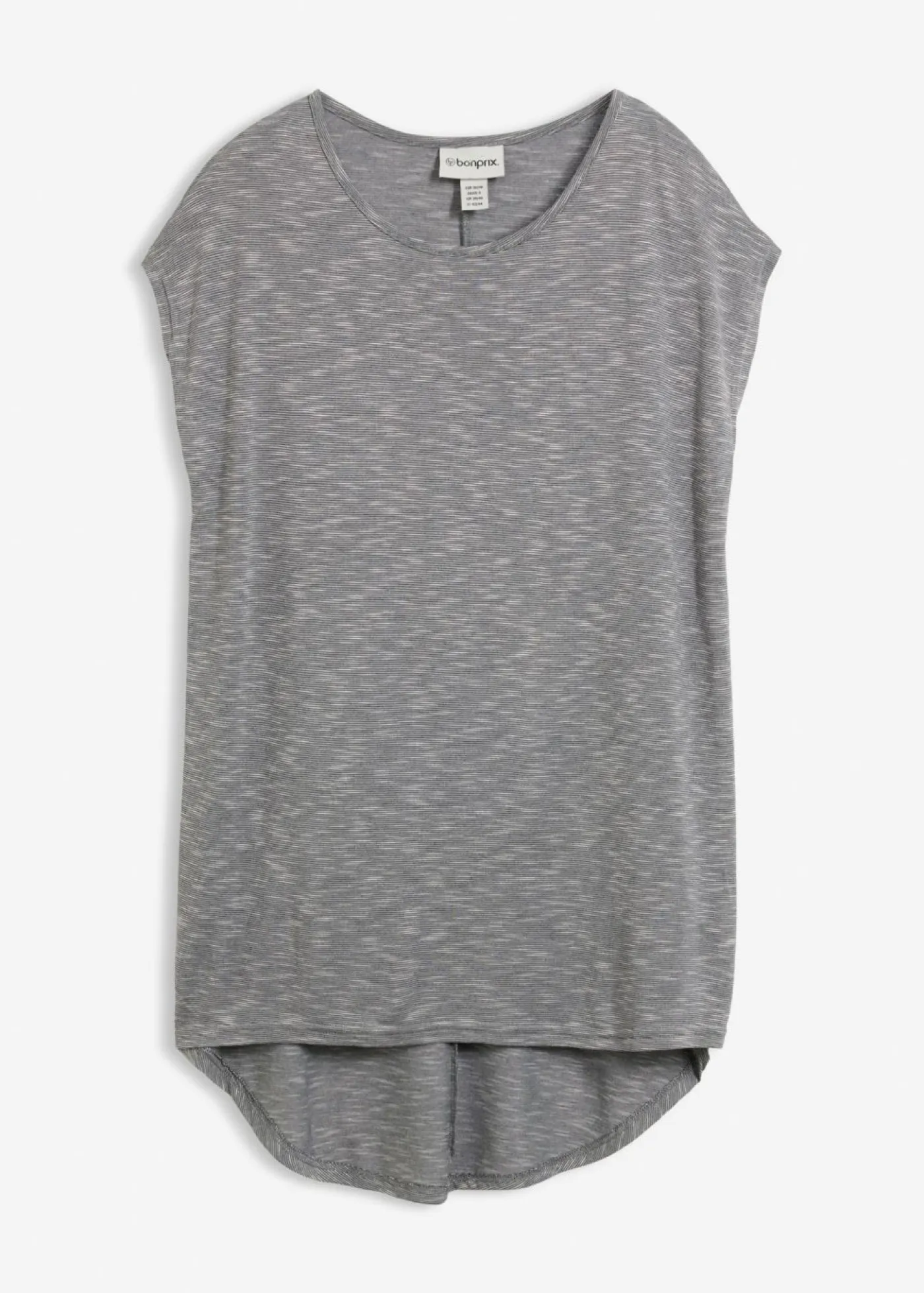 Hot Camiseta larga de mezcla de viscosa Mujer Camisetas