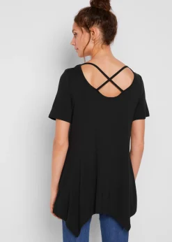 Best Camiseta larga de pico Mujer Camisetas