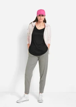 Clearance Camiseta larga de viscosa suave (2 unidades) Mujer Básicos|Camisetas