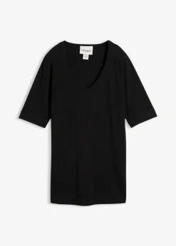 Clearance Camiseta larga favorecedora Mujer Básicos|Camisetas
