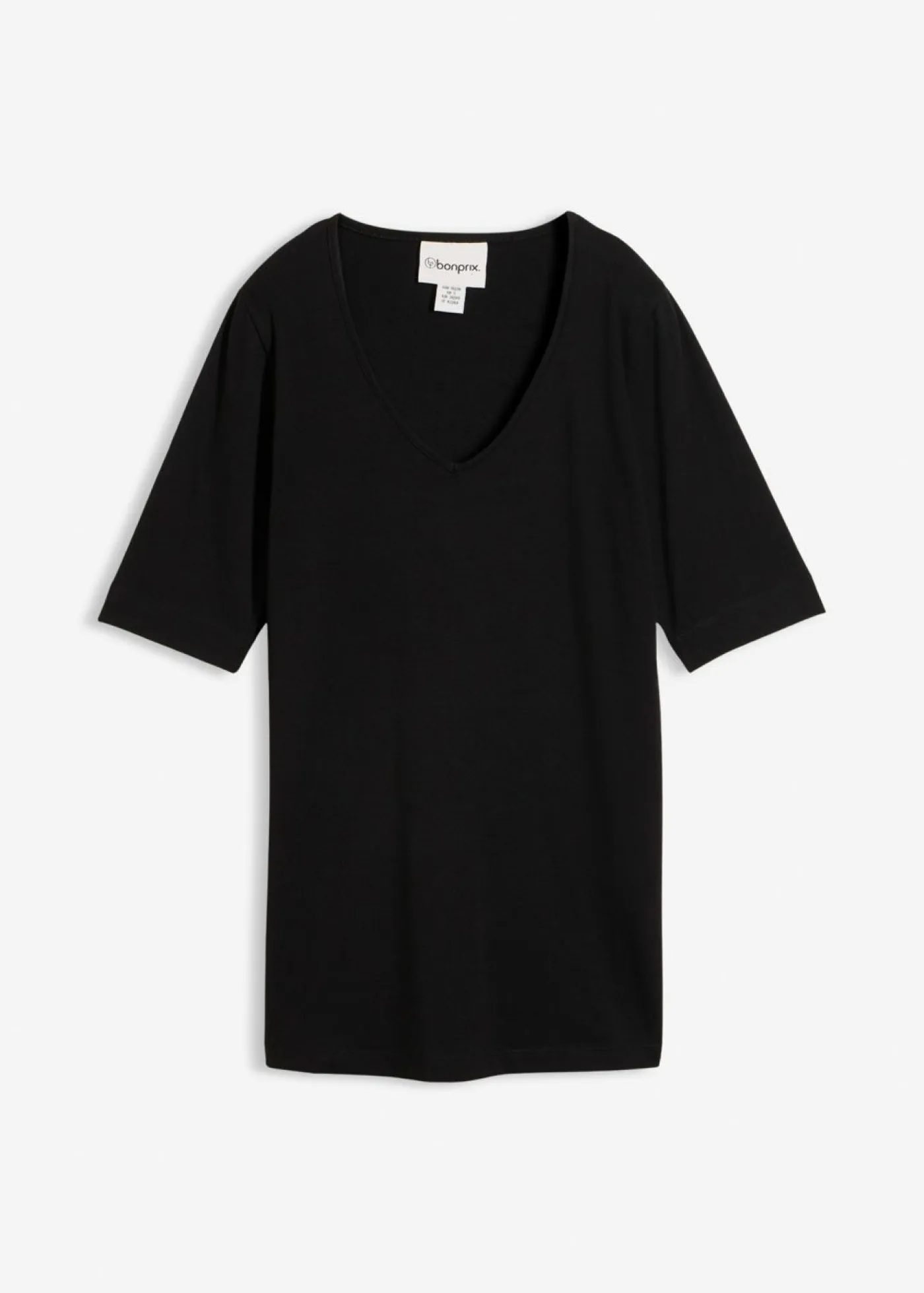 Clearance Camiseta larga favorecedora Mujer Básicos|Camisetas
