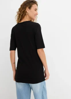 Clearance Camiseta larga favorecedora Mujer Básicos|Camisetas