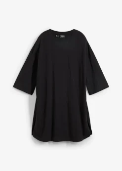 Best Camiseta larga holgada de algodón orgánico puro Mujer Camisetas