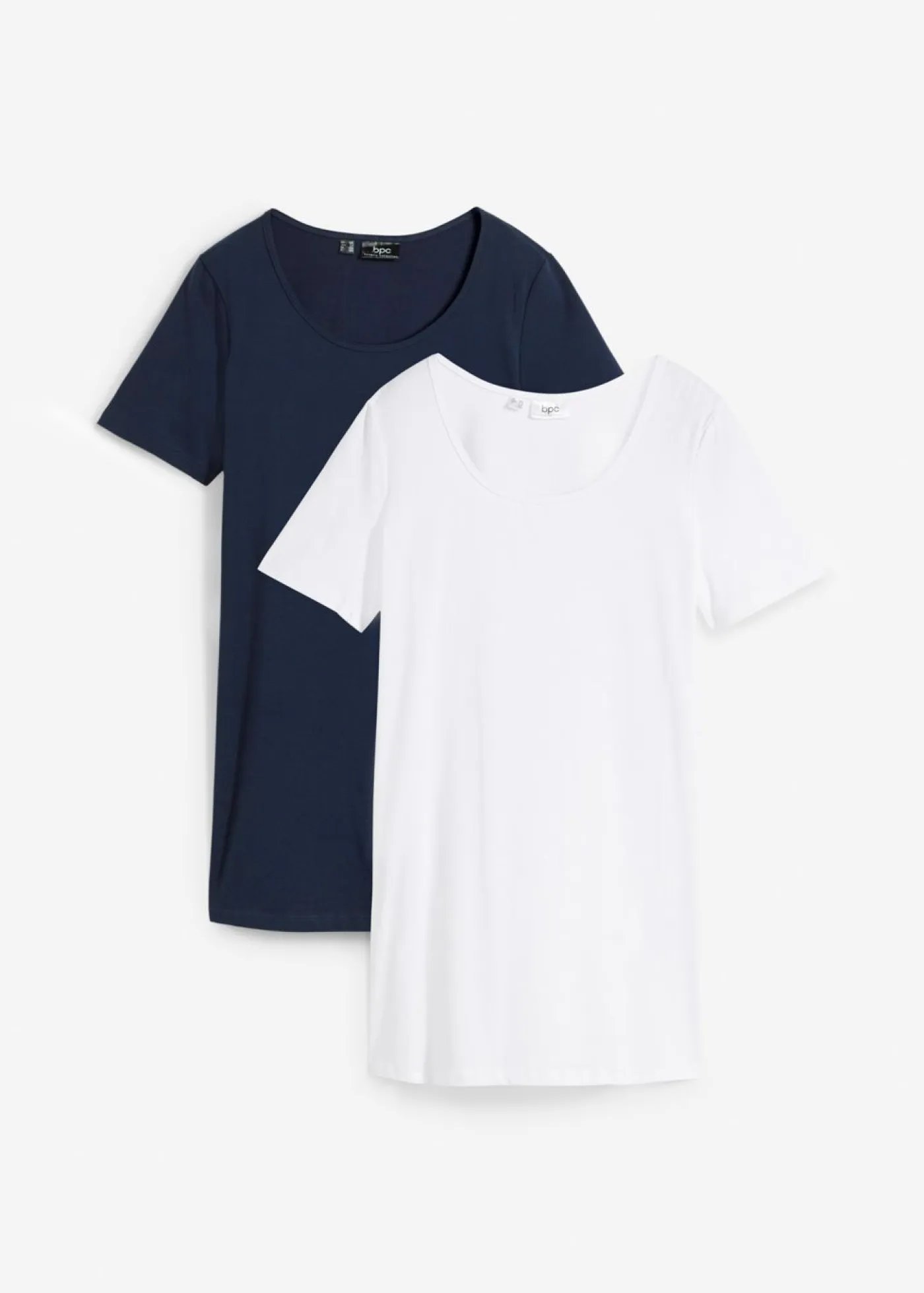 Best Camiseta larga (2 unidades) Mujer Básicos|Camisetas