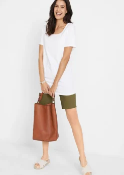 Best Camiseta larga (2 unidades) Mujer Básicos|Camisetas