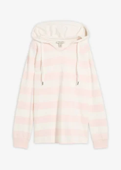 Outlet Camiseta ligera de algodón puro con capucha Mujer Básicos|Camisetas