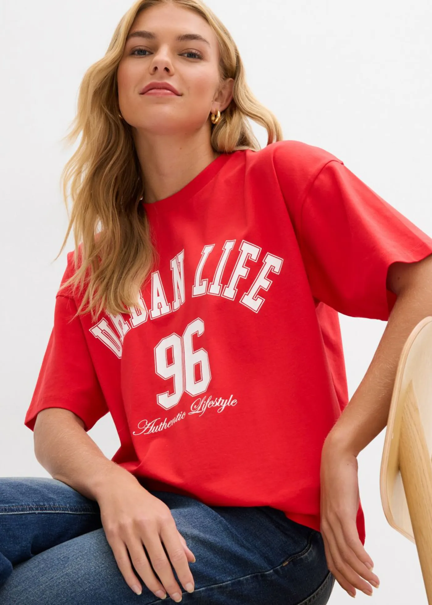 New Camiseta oversize Mujer Camisetas