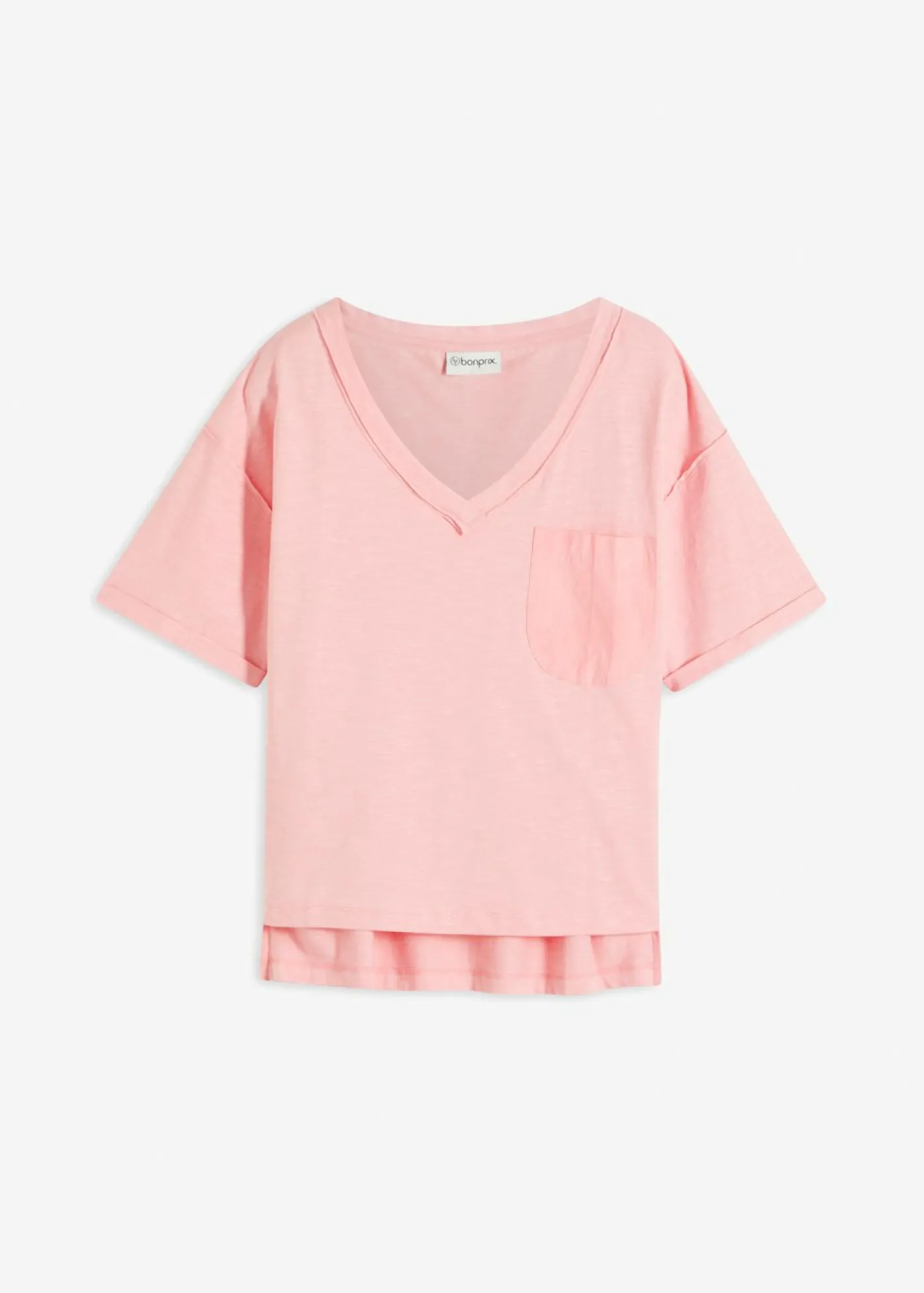 Hot Camiseta oversize de algodón puro Mujer Camisetas|Novedades