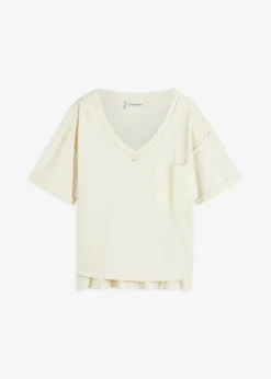 New Camiseta oversize de algodón puro Mujer Camisetas|Novedades