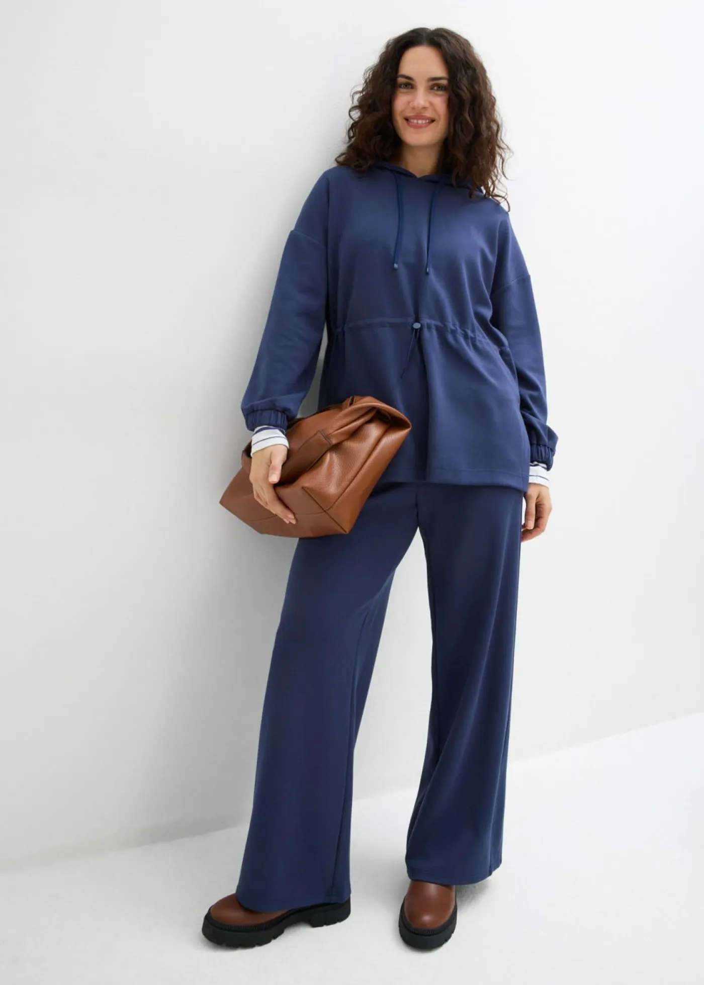 Camiseta oversize de neopreno suave Mujer Ropa Cómoda|Camisetas