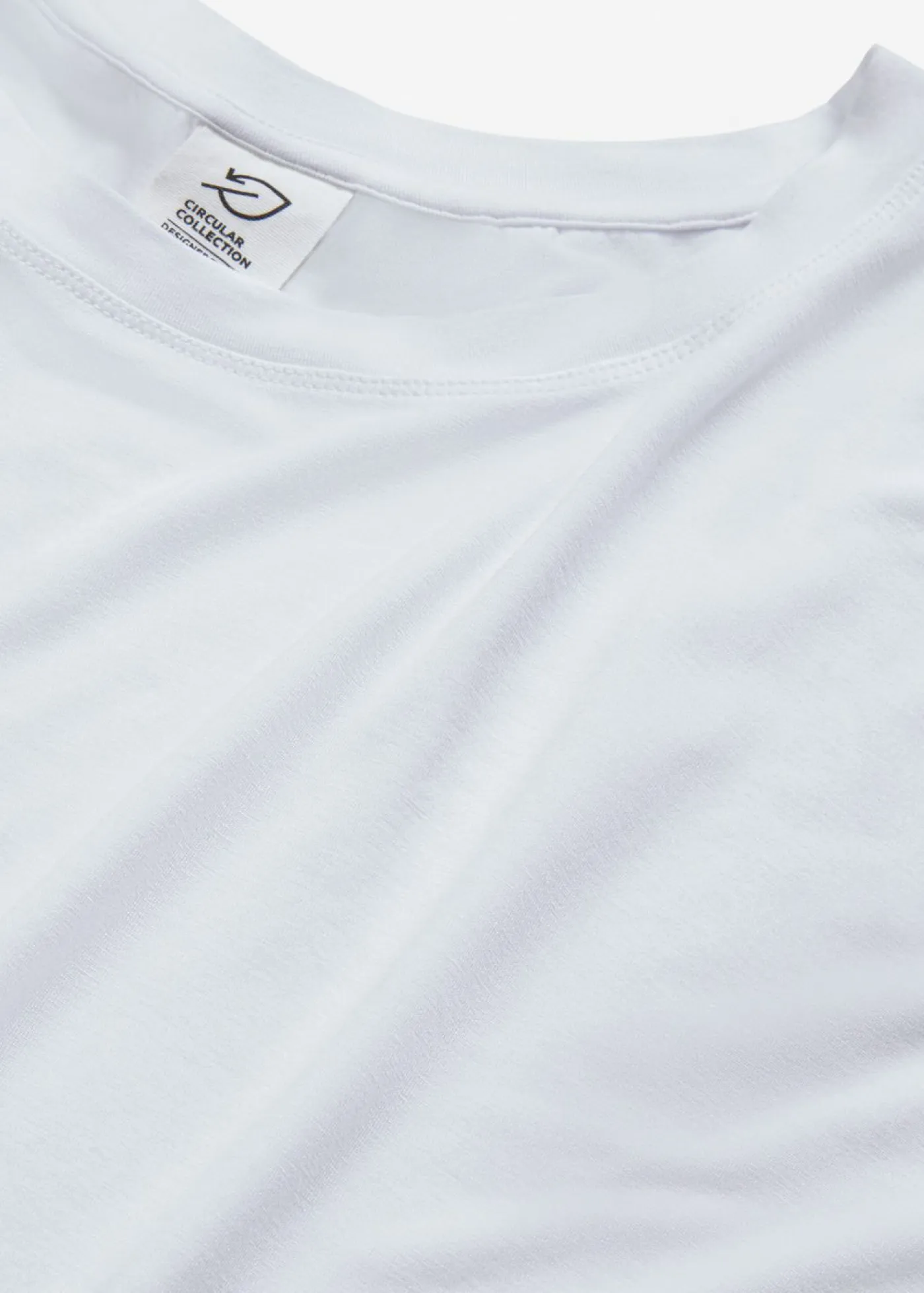 Outlet Camiseta oversize de viscosa fluida Mujer Camisetas