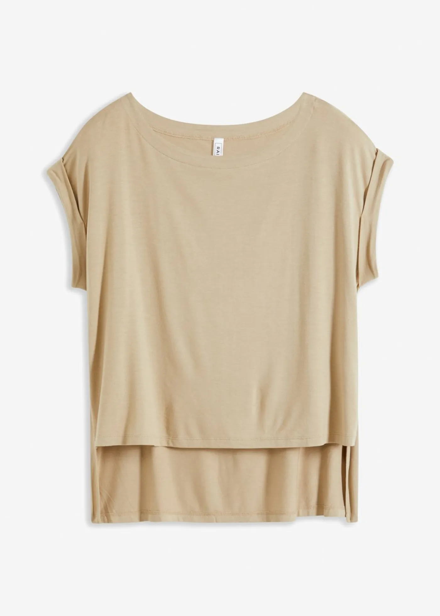 Best Camiseta oversize de viscosa fluida Mujer Camisetas