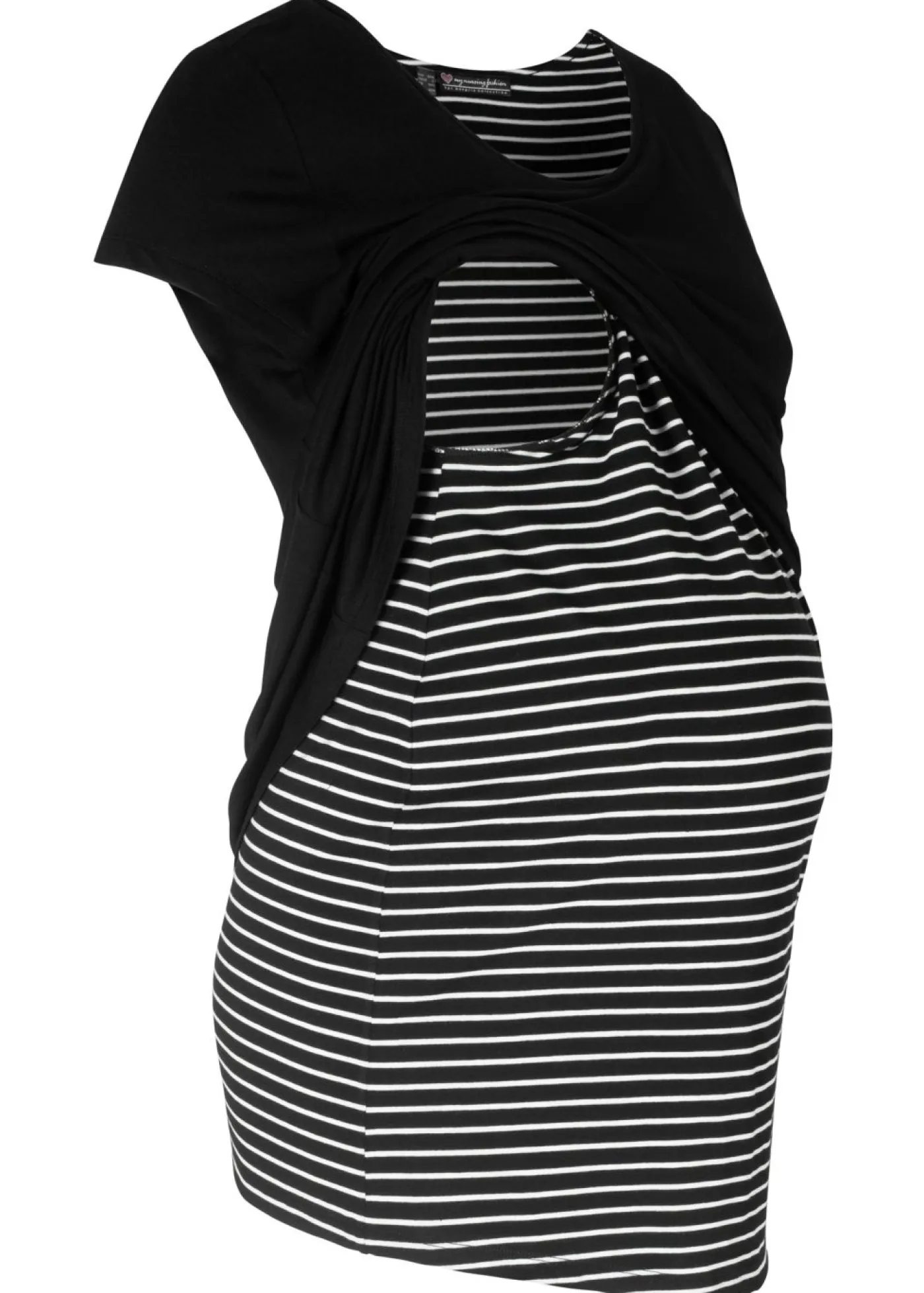 Online Camiseta premamá y de lactancia 2 en 1 de viscosa Mujer Premamá