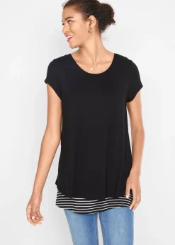 Online Camiseta premamá y de lactancia 2 en 1 de viscosa Mujer Premamá