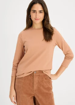 Discount Camiseta slim fit con algodón orgánico puro (2 unidades) Mujer Básicos|Camisetas