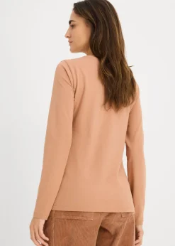 Discount Camiseta slim fit con algodón orgánico puro (2 unidades) Mujer Básicos|Camisetas