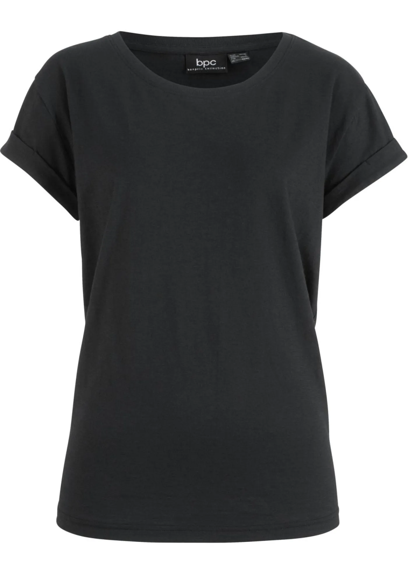 Outlet Camiseta tipo boxy Mujer Básicos|Camisetas