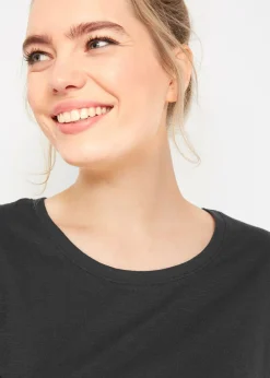 Outlet Camiseta tipo boxy Mujer Básicos|Camisetas